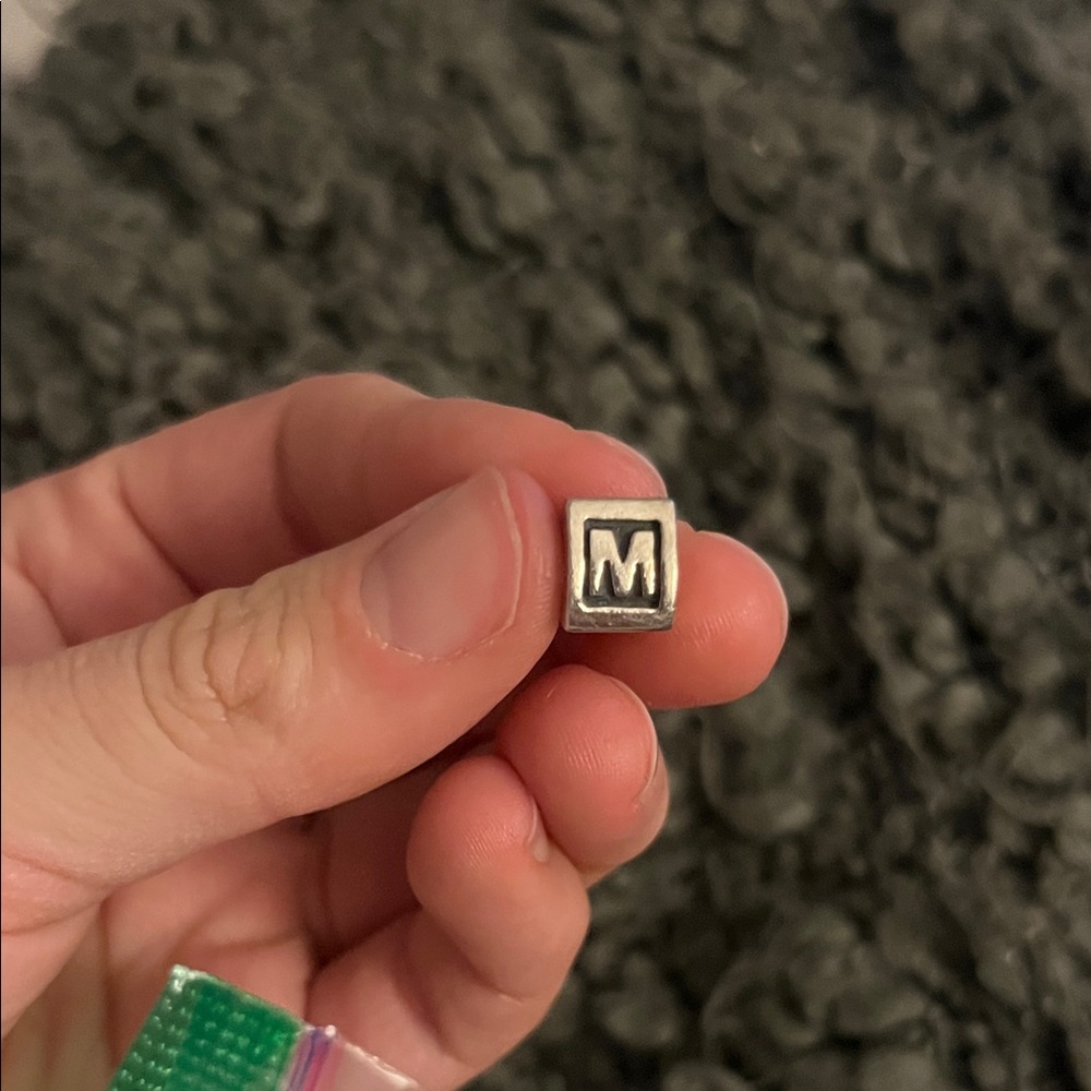 M Pandora Charm